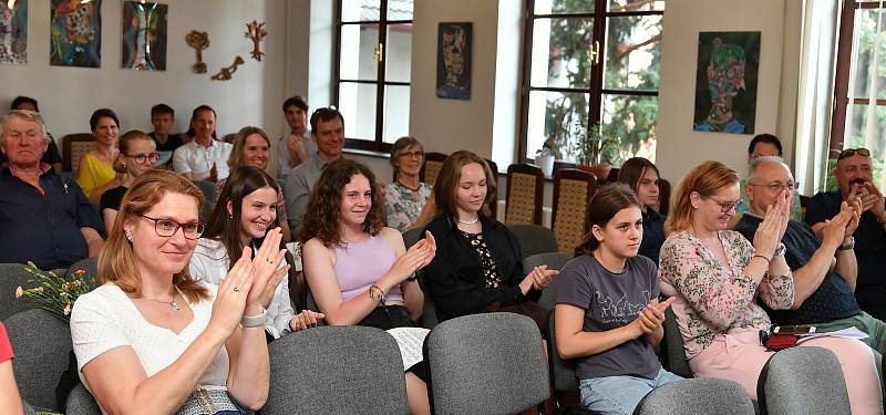 Z absolventského koncertu žáků Základní umělecké školy Václava Talicha v Berouně.