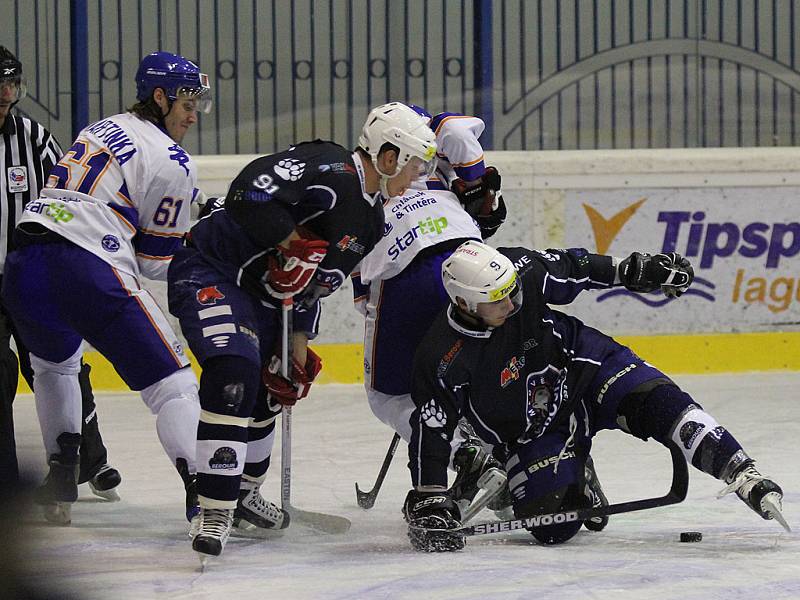 Berounští hokejisté vedli 3:0, Litoměřice ovšem zápas otočily