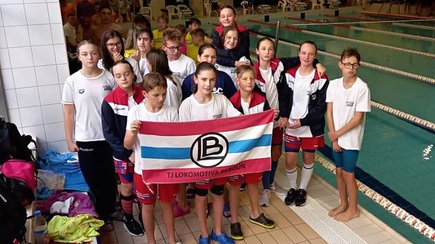Mladí plavci Loko Beroun