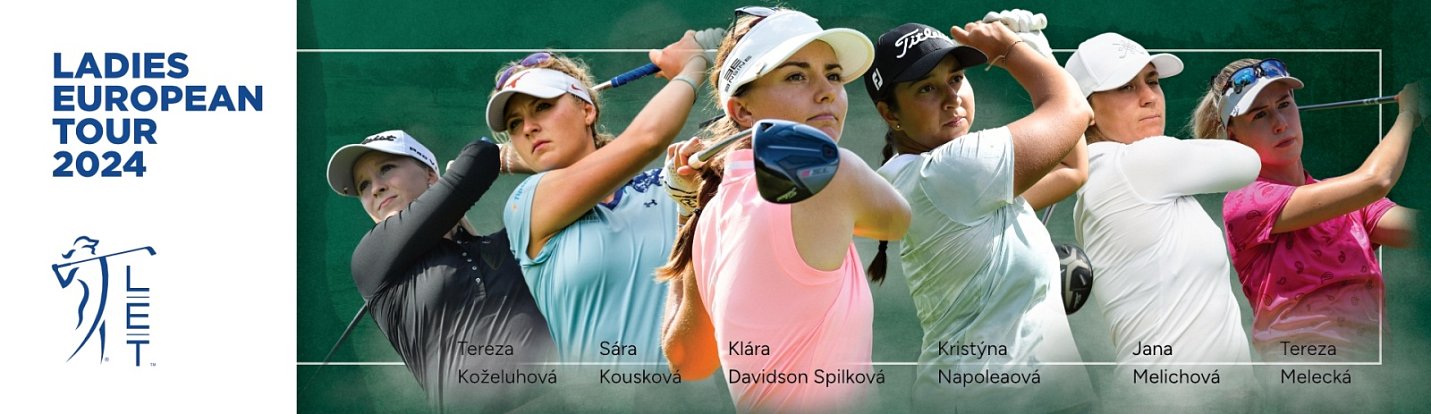 Golfový Tipsport Ladies European Tour v Berouně bude v roce 2024 s šesti Češkami: Klára Davidson Spilková, Jana Melichová, Kristýna Napoleaová, Sára Kousková, Tereza Koželuhová a Tereza Melecká