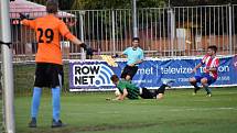 Fotbalová divize, skupina A: FC Rokycany - Český lev Union Beroun 4:1 (3:0).