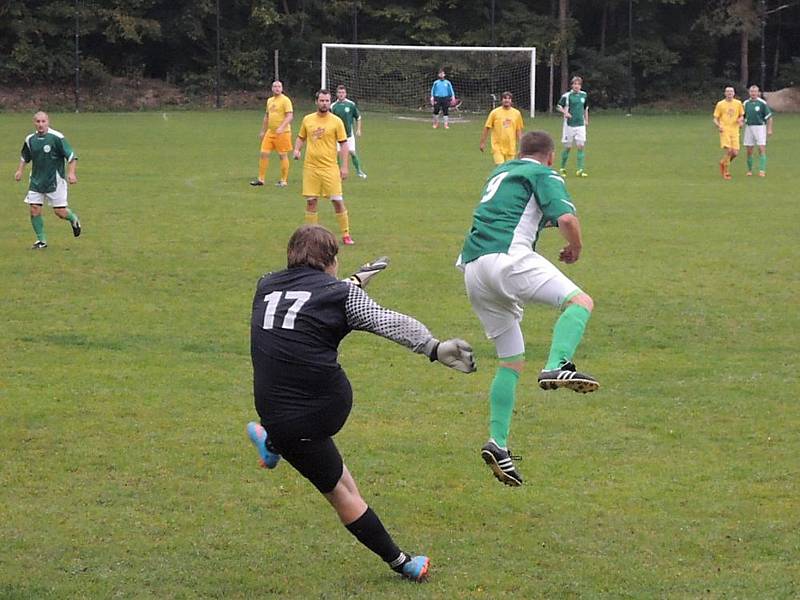 Přes velkou převahu rezervy skončilo utkání 1:1.