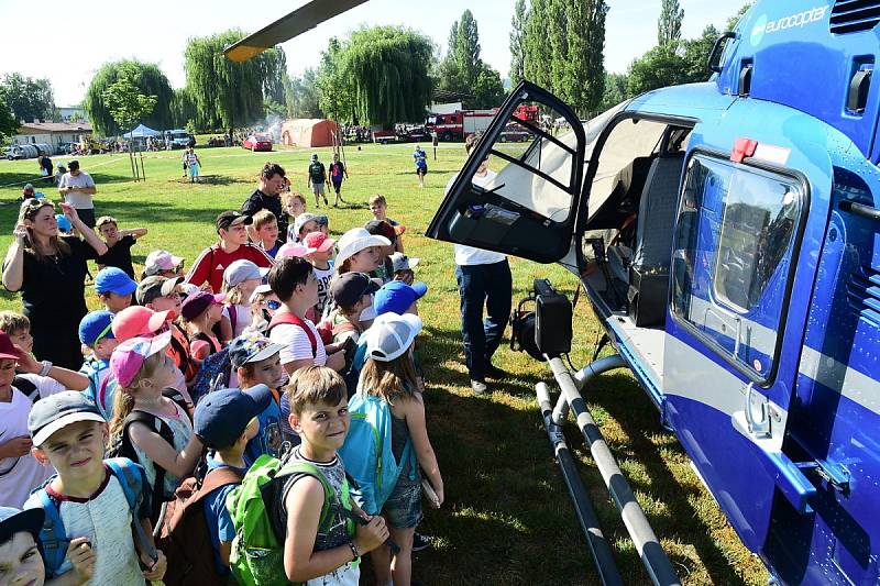 Den bezpečí v kempu Na Hrázi v Berouně - Závodí.