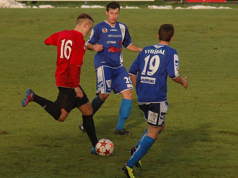 Králodvorští fotbalisté porazili Chrudim 2:0.