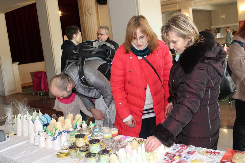 V Kulturním domě Plzeňka v Berouně se v sobotu uskutečnil vánoční jarmark,