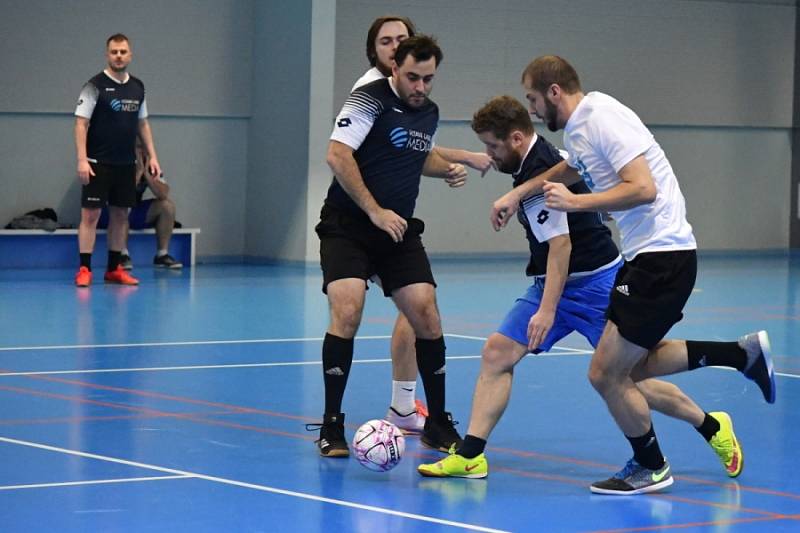 Futsalová novinářská trofej patří letos Novinkám.