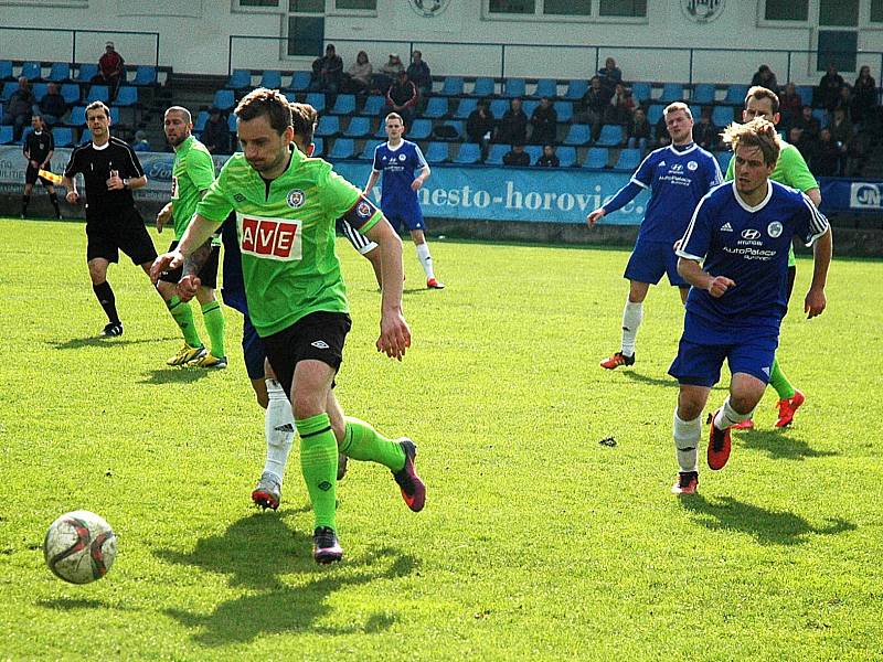 Hořovicko zdolalo Benátky na penalty.