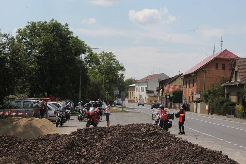 V Hořovicích se sešli motorkáři.