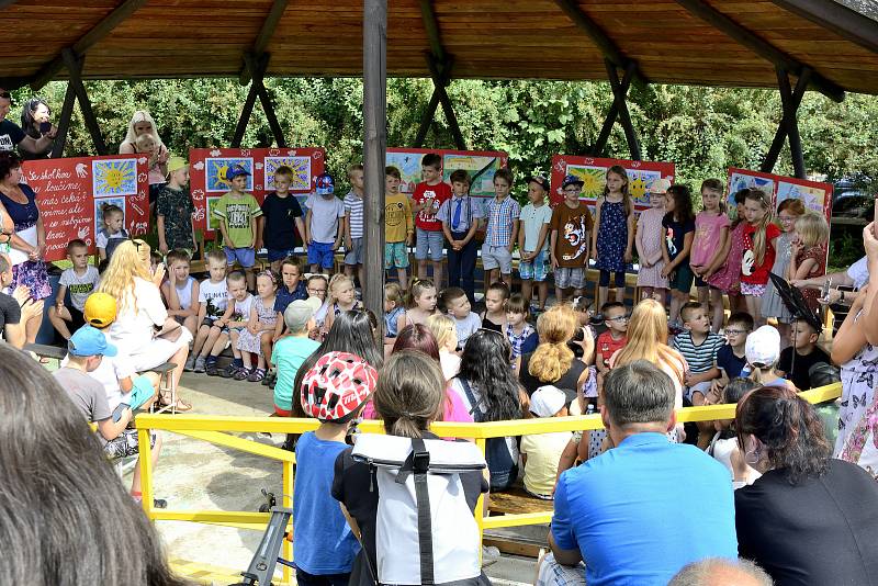 Ze slavnostního rozloučení s předškoláky v Mateřské škole Sluníčko v Berouně.