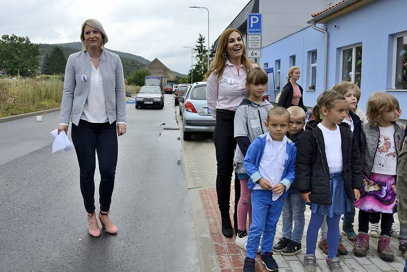 Otevření nové budovy mateřské školy Ledňáček Hýskov.