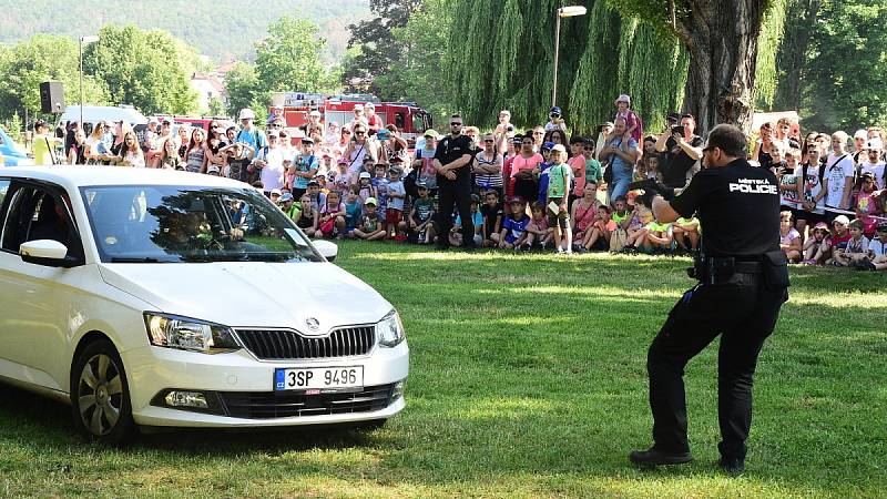 Den bezpečí v kempu Na Hrázi v Berouně - Závodí.