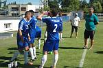 Stadion Františka Kloze v Kladně byl svědkem přípravného duelu divizních týmů.