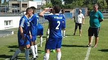 Stadion Františka Kloze v Kladně byl svědkem přípravného duelu divizních týmů.