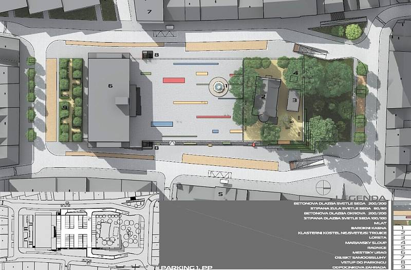 Architekti představili návrhy na rekonstrukci hořovického náměstí