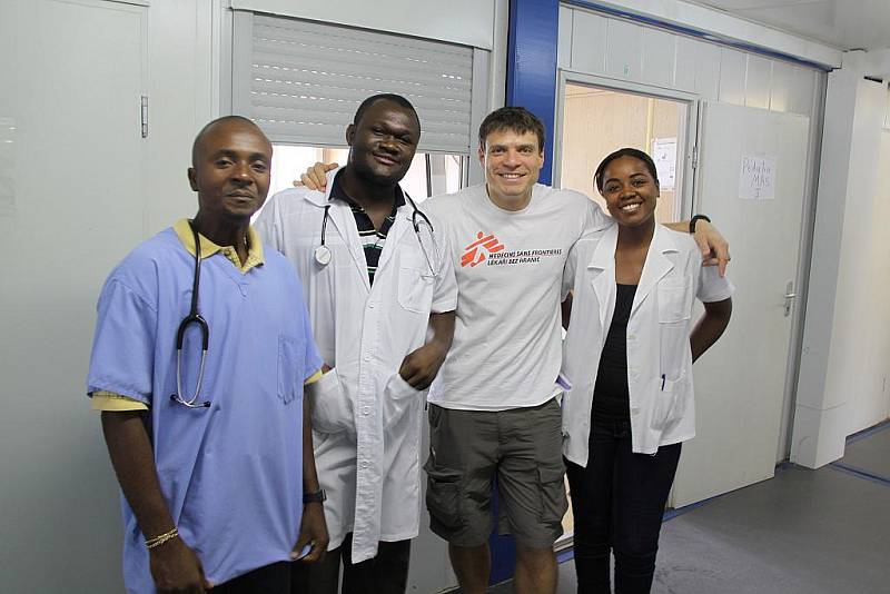Hořovický lékař Tomáš Šebek působil tři měsíce v nemocnici na Haiti