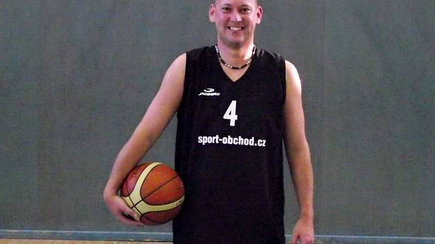 Rakovnický basketbalista Martin Borský jako jediný z celého týmu pamatuje vyšší soutěž.