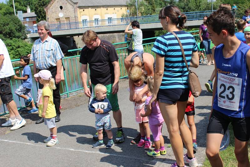 Děti změřily síly v rámci Fabiánova běhu v závodech podél řeky Litavky.