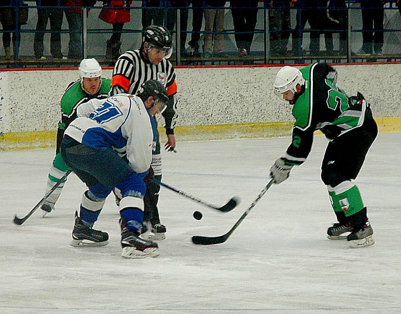 Hokejisté Spartaku Žebrák porazili Velc Žilina 6:4.