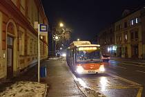 Autobusová zastávka Plzeňka v Berouně