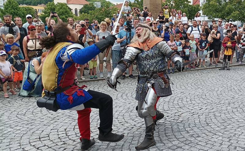 Průvod vévody Štěpána II. Bavorského dorazil do Berouna.