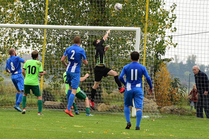 Poměrem 0:1 prohráli fotbalisté Hostomic v I. B třídě s Dobříčí.