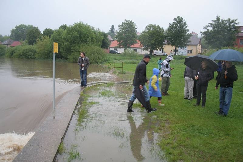 Autobusové nádraží v Berouně -  2. června 2013.