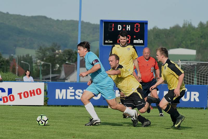 Po výhře nad Chlumcem povede kapitán Králova Dvora B Petr Dochtor tým do zápasu v Hýskově.