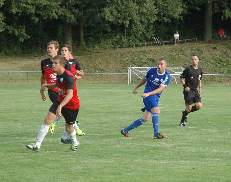 ČFL: Hořovicko - Táborsko B 2:0