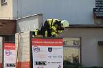 Z hasičské soutěže 'Toughest Firefighter Alive - Nejtvrdší hasič přežije' v Broumech.