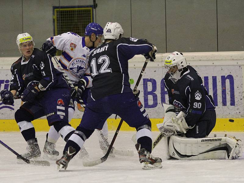 Berounští hokejisté vedli 3:0, Litoměřice ovšem zápas otočily