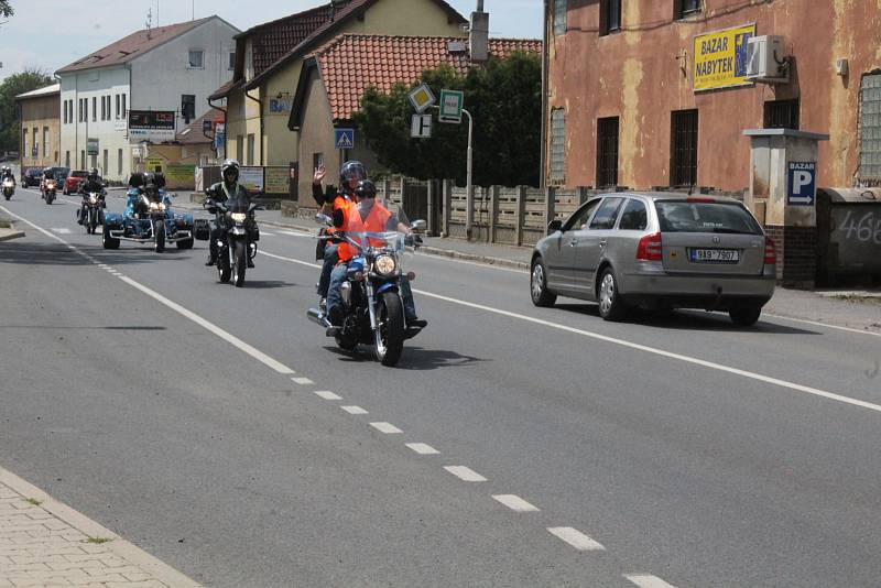 V Hořovicích se sešli motorkáři.