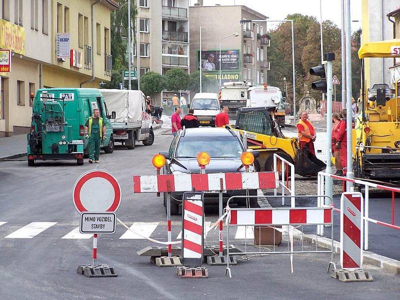 Rekonstrukce Plzeňské ulice v Berouně