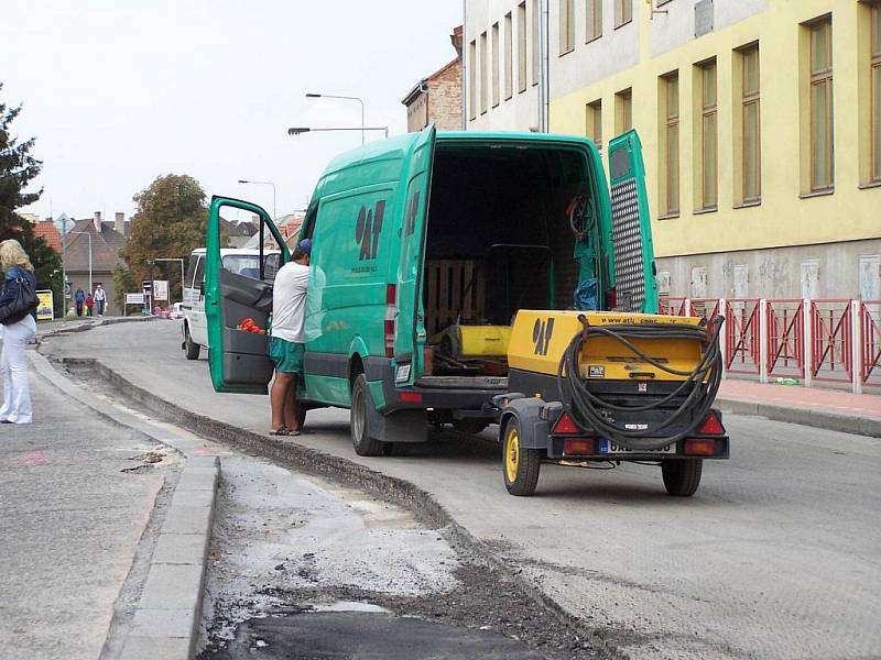 Rekonstrukce Plzeňské ulice v Berouně