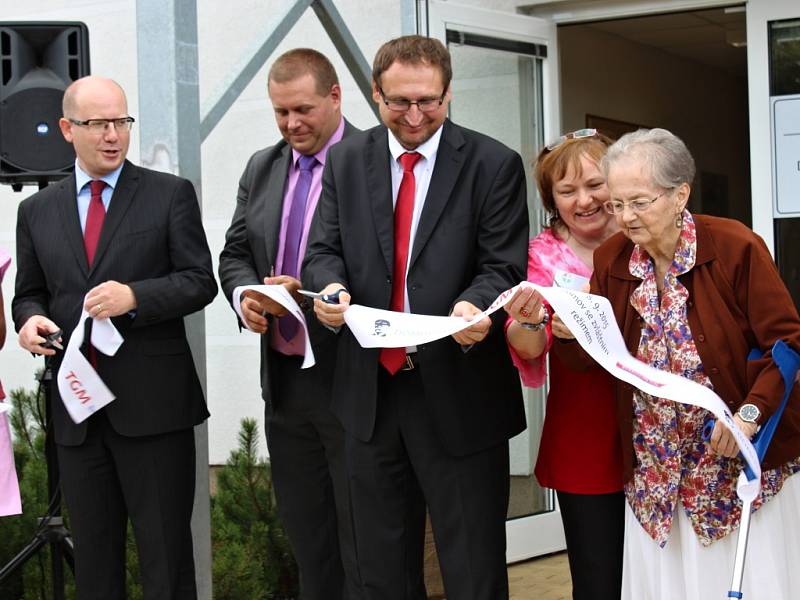 Návštěva premiéra Bohuslava Sobotky na Berounsku