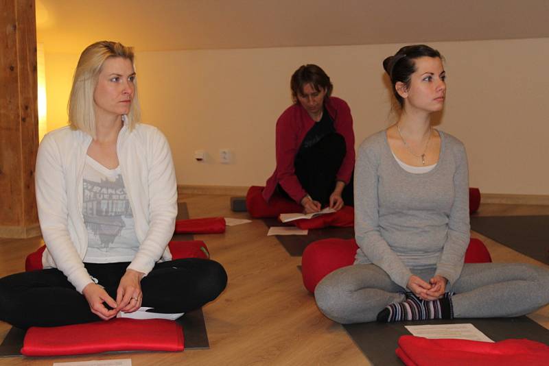 Meditační seminář nabil účastníky pozitivní energií.