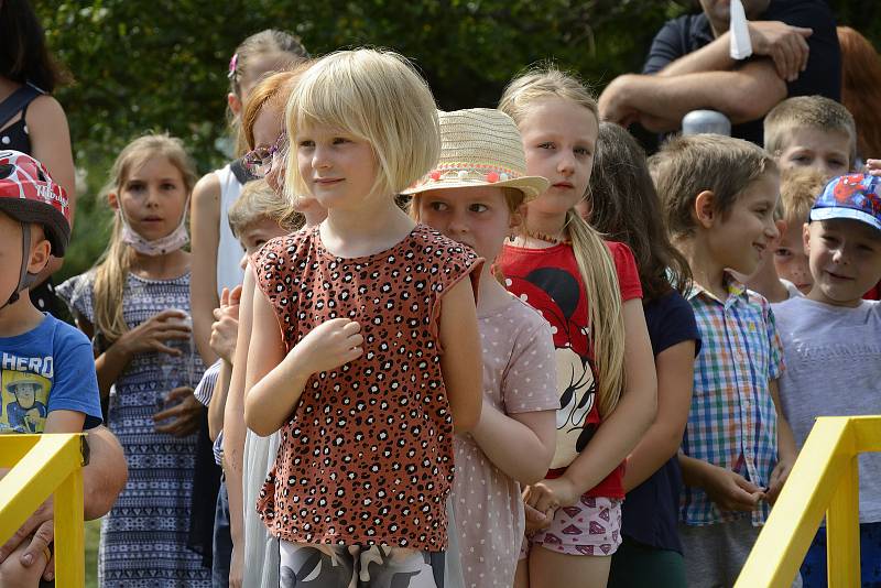 Ze slavnostního rozloučení s předškoláky v Mateřské škole Sluníčko v Berouně.