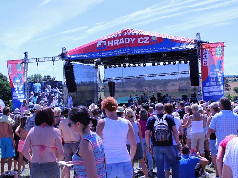 Festival Hrady.cz opět startoval pod Točníkem