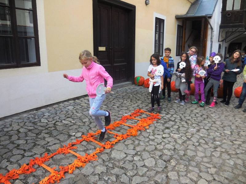 Halloweenské odpoledne v Muzeu Českého krasu.