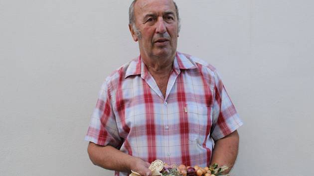 Jaroslav Gross, předseda zahrádkářů v Hořovicích.