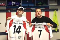 Karlštejnský celek představil nové hráče, jimiž jsou Filip Hosnéd a Martin Vávra.