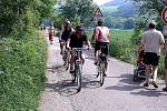 Cyklisté a bruslaři nyní využívají nejčastěji cestu kolem Berounky
