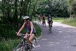 Cyklisté a bruslaři nyní využívají nejčastěji cestu kolem Berounky