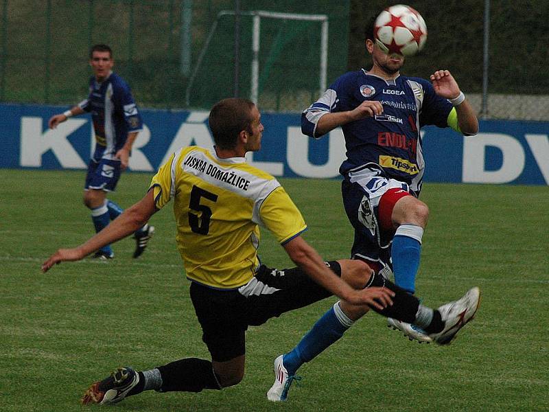 ČFL: Králův Dvůr - Domažlice 0:0