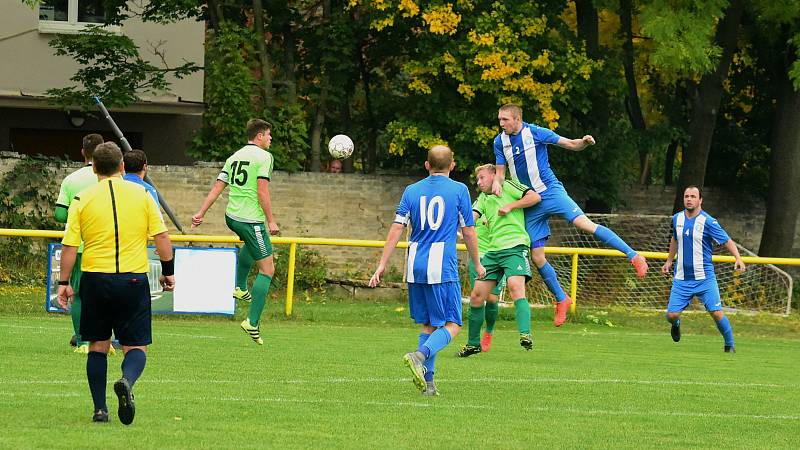 Poměrem 0:1 prohráli fotbalisté Hostomic v I. B třídě s Dobříčí.