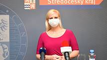 Hejtmanka Petra Pecková.