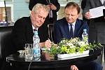 Prezident Miloš Zeman navštívil Beroun. 