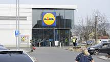 Lidl na Plzeňské ulici