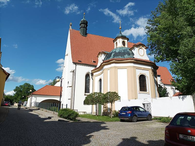 Kostel v Bechyni.