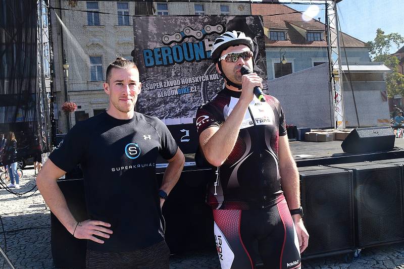 Ze závodů Beroun Bike Maraton 2019.