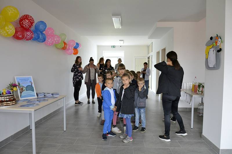 Otevření nové budovy mateřské školy Ledňáček Hýskov.